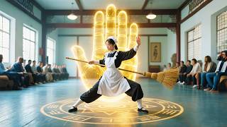 Meek cleaning girl is a martial arts prodigy! 10 punches/sec, undefeated, changes her destiny!