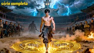 O desprezado prisioneiro consegue bloquear mil balas com as mãos nuas e dominar todos os guerreiros!