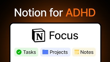 5 Notion Tips for your undiagnosed ADHD