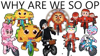 ALL Steal a Brainrot BIKE Brainrots Meet Each Other… (Meme)