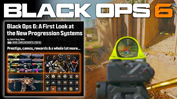 Black Ops 6: A FIRST LOOK at the MULTIPLAYER Progression Systems (Prestige, Camos & More)