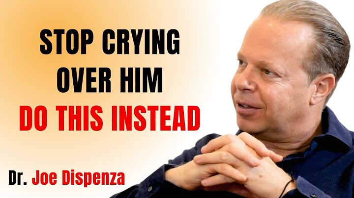 STOP CRYING OVER HIM — DO THIS INSTEAD || JOE DISPENZA MOTIVATIONAL SPEECH ||