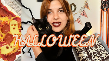 halloween decorating + treats
