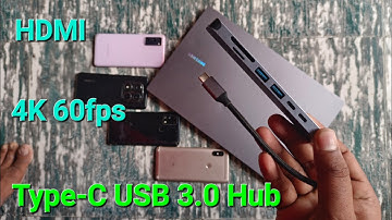 Verilux 7-in-1 USB C Hub Unboxing & Test | HDMI 4K, USB 3.0, PD 100W Explained!