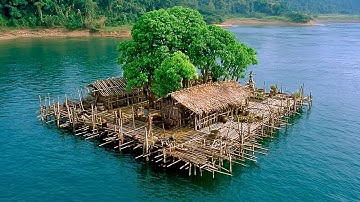 He Left Civilization to Build a Floating Self-Sustaining Island | by @7Asian