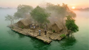 He Left Civilization to Build a Floating Self-Sustaining Island | by @7Asian