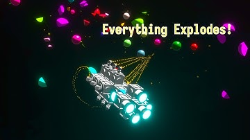 I Made a Spaceship Game Where Everything Explodes | Devlog #1
