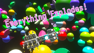 I Made a Spaceship Game Where Everything Explodes | Devlog #1