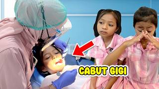 ALUNA DAN AMANDA HARUS CABUT GIGI KE DOKTER SAMPAI NANGIS!! KASIHAN!!