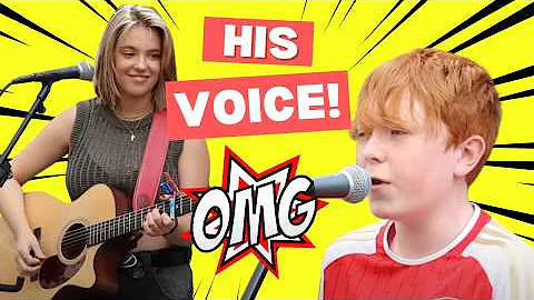 Incredible 13 YEAR OLD BOY by With An Amazing Voice Hallelujah Jeff Buckley Allie Sherlock Cover