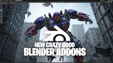 Crazy new blender addons