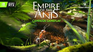 EMPIRE OF THE ANTS First 1 Hour Campaign Mode | ULTRA REALISTIC Graphics in Unreal Engine 5.4