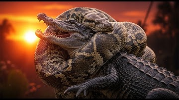 Alligator vs. Python: Apex Predator Showdown Examined