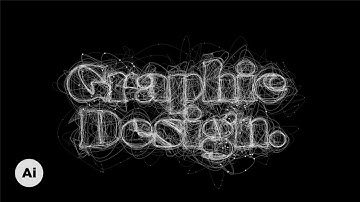 Non-Destructive Scribble Text Effect in Adobe Illustrator
