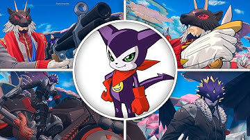Impmon & Digivolutions – Unique Skills Showcase  | Digimon Story Time Stranger