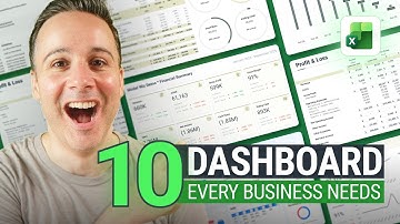 10 Excel Dashboards to Understand ANY business