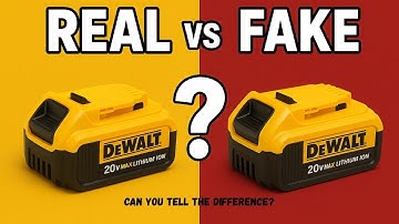 I Bought a Counterfeit DeWalt Battery… Here’s What I Found