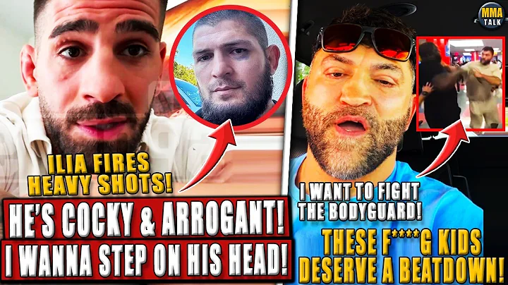 Ilia Topuria FIRES SHOTS at 'cocky' Khabib! Andrei Arlovski REACTS to the viral BR4WL! Paddy-Prates