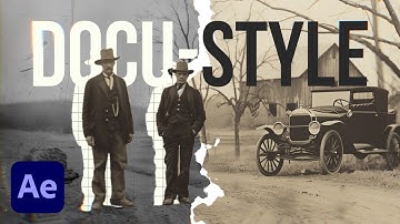 Documentary Style Animation (After Effects Tutorial)