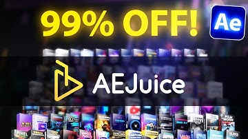 Every Motion Designer Needs This - @AEJuice 99% Off