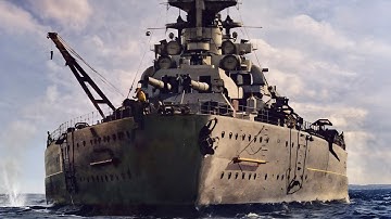 5만 톤의 괴물, 전 함대를 동원하고서야 겨우 쓰러뜨린 거대한 야수!