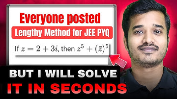 JEE Mains PYQ solved using GOAT Method🔥Don