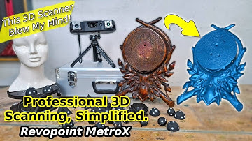Next-Level 3D-scannen voor makers en professionals! | Revopoint MetroX Real Project Test