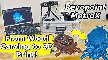 Next-Level 3D-scannen voor makers en professionals! | Revopoint MetroX Real Project Test