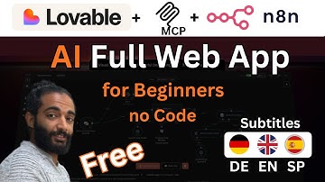 n8n بالعربي | Full WebApp | MCP connect n8n to lovable