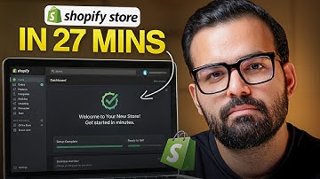 How To Build A Shopify Store In 27 Minutes (2026 Complete Tutorial)