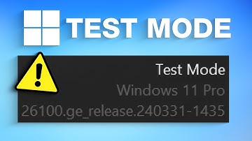 Wat is de Windows "Testmodus"?