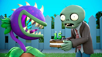 Happy 15th Birthday PLANTS vs ZOMBIES!!