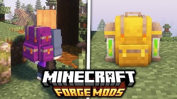Sophisticated Backpacks - Minecraft Mod Showcase