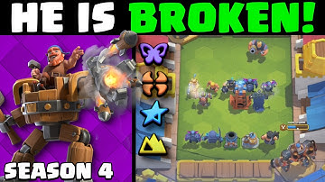 NEW Merge Tactics Update is insane! New Ruler, Units, Skins & More in Clash Royale🐲