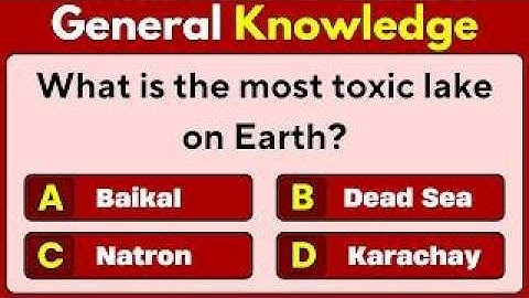 Only Real Genius Minds Can Solve This GK Quiz! | General Knowledge Quiz | Trivia Quiz | Quiz | Facts