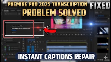 [Solved] Auto Transcription is Stuck in Loading on Adobe Premiere Pro and How to Fix It