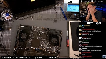 Alienware m18 R2 Was Destroyed And I Will Attempt To Repair It Live!