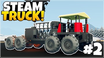 I Built A POWERFUL STEAM TRUCK! - Hardcore STEAM Career Stormworks - EPISODE 2
