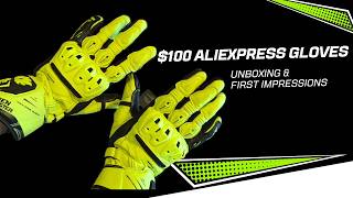 Are these $100 AliExpress gloves better than name brands? #motorcyclegloves #motorcyclegear