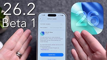 iOS 26.2 Beta 1! Alles NIEUW voor iPhone! Vloeibare glazen schuifregelaar!?
