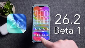 iOS 26.2 Beta 1! Alles NIEUW voor iPhone! Vloeibare glazen schuifregelaar!?
