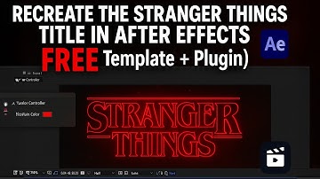 How to Recreate the Stranger Things Intro in After Effects (Free Template + Text Pilot Plugin)
