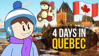 How I Spent 4 Days in Quebec 🇨🇦 | Coolest Things To Do There