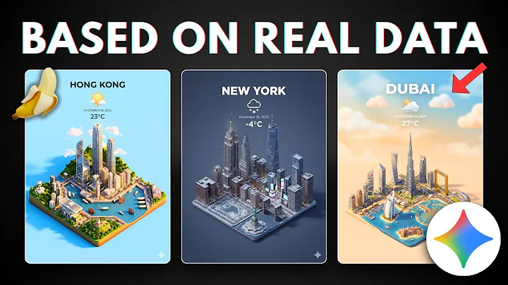 How to Build STUNNING 3D Isometric City With Live Weather Data Using Nano Banana Pro