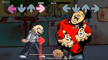 FNF 56 meme vs 67 KID sings bacon | fnf mods 61,67 phonk Remix / FNF Animation -Friday Night Funkin