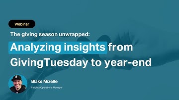 How to turn your fundraising data into actionable insights