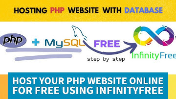 Host Your PHP Website Online for FREE (Step-by-Step Guide using InfinityFree)