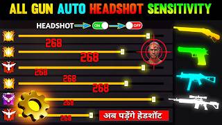 Free Fire Auto Headshot Trick 2025 Sensitivity | 2gb, 4gb, 6gb Ram Headshot Sensitivity Setting
