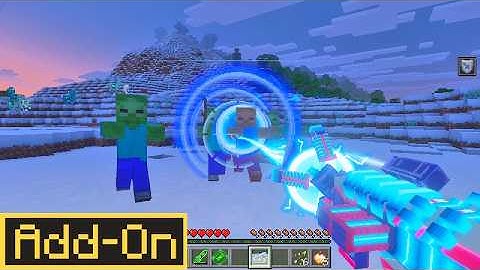 REALISM WEAPONS ADDON – INSANE Blasts, Animations & More in Minecraft Bedrock!