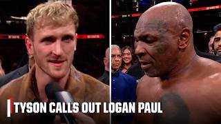 Mike Tyson reacts to loss vs. Jake Paul, calls out Logan in the process | ESPN Ringside